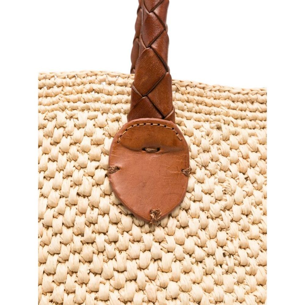 Sovani X Dragon Diffusion Women Brunella Straw Tote Bag - Picture 2 of 5